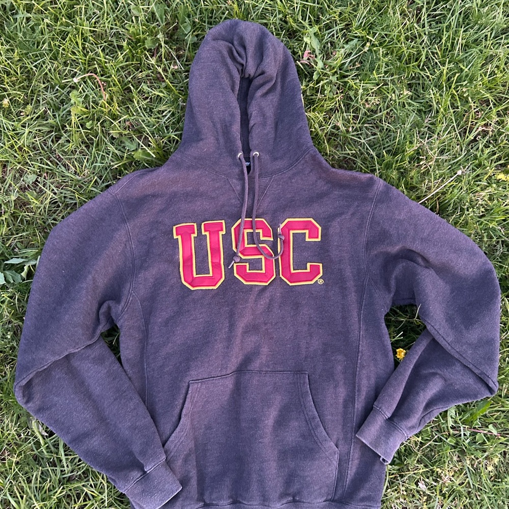 vintage usc hoodie size medium